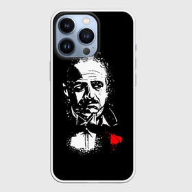 Чехол для iPhone 13 Pro с принтом The Godfather   Крестный отец ,  |  | Тематика изображения на принте: corleone | gotfather | the godfather | vito andolini corleone | дон вито корлеоне | карлеоне | крестный отец | мафия | старые фильмы | татталья