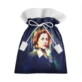 Подарочный 3D мешок с принтом Dana Scully , 100% полиэстер | Размер: 29*39 см | Тематика изображения на принте: dana | dana scully | fbi | fox | fox mulder | i want to believe | mulder | scully | the truth is out there | the x files | trust no one | x file | xfile | дана | дана скалли | малдер | секретные материалы | скалли | фбр | фокс | фокс малдер | х файл | хфа