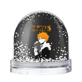 Игрушка Снежный шар с принтом Шоё Хината Haikyuu!! , Пластик | Изображение внутри шара печатается на глянцевой фотобумаге с двух сторон | anime | haikyu | haikyuu | karasuno | аниме | волейбол | ворон | кагеяма | карасуно | кей | кенма | козуме | куроо | маленький гигант | манга | мяч | некома | ойкава | сатори | сёё | тендо | тобио | тоору | хайкью | хината