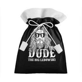 Подарочный 3D мешок с принтом Dude the Big Lebowski , 100% полиэстер | Размер: 29*39 см | dude | jeff bridges | the big lebowski | блики | большой лебовский | джефф бриджес | молния | фильм | чувак