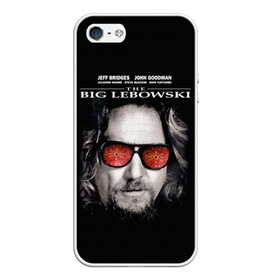 Чехол для iPhone 5/5S матовый с принтом The Big Lebowski , Силикон | Область печати: задняя сторона чехла, без боковых панелей | dude | jeff bridges | the big lebowski | большой лебовский | джефф бриджес | ковер | красные очки | узор | фильм | чувак