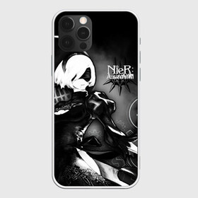 Чехол для iPhone 12 Pro Max с принтом 2B Nier Automata , Силикон |  | 2b | 9s | a2 | emil | nier | nier automata | nier: automata | yorha | игры | нир | эмиль