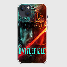 Чехол для iPhone 13 с принтом Battlefield 2042 Soldier face ,  |  | action | battlefield 2042 | ea | future | nextgen | origin | pc | playstation | ps 5 | robot | sony | steam | valve | video games | war | weapon | xbox | батлфилд 2042 | будущее | валв | война | еа | игры | иксбокс | лого | некстген | ориджин | о