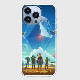 Чехол для iPhone 13 Pro с принтом NMS: Начало ,  |  | gamer | games | space | галактика | космонавт | космос