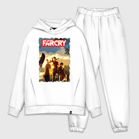 Мужской костюм хлопок OVERSIZE с принтом FARCRY TROPIC 3 ,  |  | Тематика изображения на принте: farcry | fc 5 | fc5 | фар край