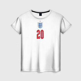 Женская футболка 3D с принтом Фил Фоден форма Англия , 100% полиэфир ( синтетическое хлопкоподобное полотно) | прямой крой, круглый вырез горловины, длина до линии бедер | 2020 | 2021 | euro | fifa | fil | foden | uefa | аглийская | англичане | англия | евро | сборная англии | сборной | уефа | фил фоден | филип | фифа | фоден | форма | футбол | футбольная