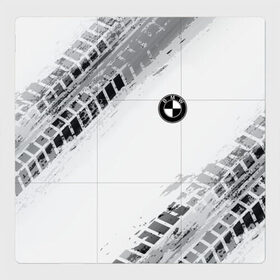 Магнитный плакат 3Х3 с принтом BMW ПРОТЕКТОР ШИН , Полимерный материал с магнитным слоем | 9 деталей размером 9*9 см | bmw | tegunvteg | авто | автомобиль | бмв | логотип | марка | машина | модель | протектор | следы | шины