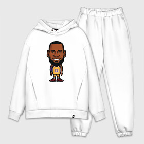 Мужской костюм хлопок OVERSIZE с принтом Little Lebron ,  |  | Тематика изображения на принте: basketball | bryant | game | james | kobe | lakers | lebron | los angeles | nba | sport | streetball | баскетбол | баскетболист | брайант | джеймс | игра | игрок | коби | леброн | лейкерс | лос анджелес | мяч | нба | спорт | стритбол