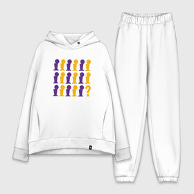 Женский костюм хлопок Oversize с принтом Champions   Lakers ,  |  | basketball | bryant | game | james | kobe | lakers | lebron | los angeles | nba | sport | streetball | баскетбол | баскетболист | брайант | джеймс | игра | игрок | коби | леброн | лейкерс | лос анджелес | мяч | нба | спорт | стритбол