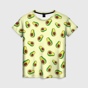 Женская футболка 3D с принтом Авокадо / Avocado , 100% полиэфир ( синтетическое хлопкоподобное полотно) | прямой крой, круглый вырез горловины, длина до линии бедер | avocado | casual | exotic | fashion | food | pattern | summer | tropical | авокадо | авокадо паттерн | вкусняшки | еда | жара | лето | мексика | овощи | острова | отпуск | плоды | повседневные | растения | сладкий | спелый | тропики