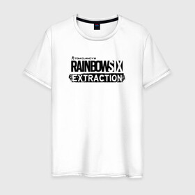 Мужская футболка хлопок с принтом Rainbow Six Extraction Радуга 6 Эвакуация , 100% хлопок | прямой крой, круглый вырез горловины, длина до линии бедер, слегка спущенное плечо. | battlefield | call | clancy | cod | counter | csgo | duty | extraction | ghost | rainbow | rainbowsix | recon | siege | six | strike | tom | war | боец | воин | война | клэнси | ксго | оружие | осада | радуга | рейнбов | рейнбоу | рэйнбоу | солдат | том |