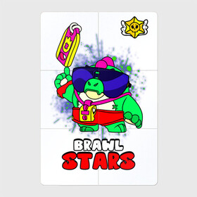 Магнитный плакат 2Х3 с принтом Buzz Brawl Stars , Полимерный материал с магнитным слоем | 6 деталей размером 9*9 см | born bad buzz | brawl stars | buzz | griff | базз | басс | боец | бравл старс | бравлер | браво старс | грифф | детские игры | детям | персонажи игр