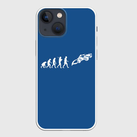 Чехол для iPhone 13 mini с принтом Rocket evolution ,  |  | game | games | race | гонка | гоночка | игра | игры | лига ракет | машинки | рокет лига | футбол