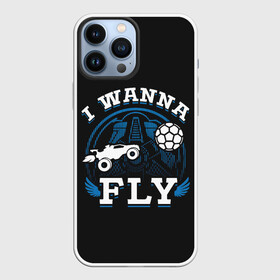 Чехол для iPhone 13 Pro Max с принтом Я хочу летать ,  |  | game | games | race | rocket league | гонка | гоночка | игра | игры | лига ракет | машинки | рокет лига | футбол