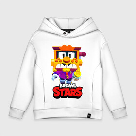 Детское худи Oversize хлопок с принтом Грифф Griff Brawl Stars , френч-терри — 70% хлопок, 30% полиэстер. Мягкий теплый начес внутри —100% хлопок | боковые карманы, эластичные манжеты и нижняя кромка, капюшон на магнитной кнопке | brawl | brawl stars | brawlstars | brawl_stars | grif | griff | бравл | бравлстарс | грифф