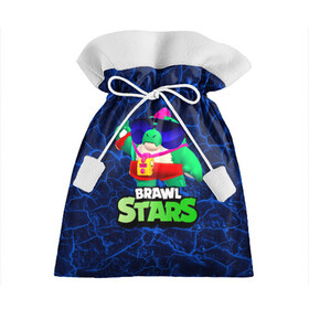 Подарочный 3D мешок с принтом Базз Buzz Brawl Stars , 100% полиэстер | Размер: 29*39 см | Тематика изображения на принте: brawl | brawl stars | brawlstars | brawl_stars | buz | buzz | баз | базз | бравл | бравлстарс | буз