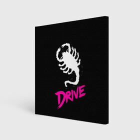 Холст квадратный с принтом Драйв / Drive , 100% ПВХ |  | Тематика изображения на принте: auto | car | drive фильм | moto | scorpio | the driver | авто | водитель | гонки | гонщик | драйв | скорпион | тачки