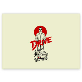 Поздравительная открытка с принтом Драйв , 100% бумага | плотность бумаги 280 г/м2, матовая, на обратной стороне линовка и место для марки
 | Тематика изображения на принте: auto | car | drive | drive фильм | moto | ryan gosling | scorpio | the driver | авто | водитель | гонки | гонщик | драйв | райан гослинг | скорпион | тачки