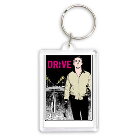 Брелок прямоугольный 35*50 с принтом Drive   Драйв ,  |  | auto | car | drive | drive фильм | moto | ryan gosling | scorpio | the driver | авто | водитель | гонки | гонщик | драйв | райан гослинг | скорпион | тачки