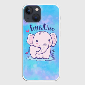 Чехол для iPhone 13 mini с принтом Маленький слоненок ,  |  | детеныш | милый | ребенок | слон | слоненок | слоник