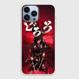 Чехол для iPhone 13 Pro Max с принтом Dororo red ,  |  | demon | dororo | hyakkimaru | аниме | дайго | дороро | ронин | хяккимару