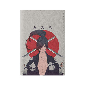Обложка для паспорта матовая кожа с принтом Hyakkimaru Demon , натуральная матовая кожа | размер 19,3 х 13,7 см; прозрачные пластиковые крепления | demon | dororo | hyakkimaru | аниме | дайго | дороро | ронин | хяккимару