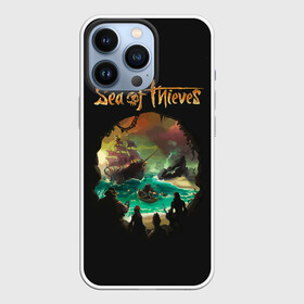 Чехол для iPhone 13 Pro с принтом Пещера черепа ,  |  | game | games | pirate | sea of thieves | sot | игра | игры | корабли | корабль | кракен | майкрософт | море | море воров | моря | пираты