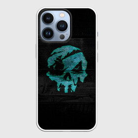 Чехол для iPhone 13 Pro с принтом Skull of pirate ,  |  | game | games | pirate | sea of thieves | sot | игра | игры | корабли | корабль | кракен | майкрософт | море | море воров | моря | пираты