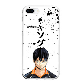 Чехол для iPhone 7Plus/8 Plus матовый с принтом Тобио Кагеяма | Haikyuu!! , Силикон | Область печати: задняя сторона чехла, без боковых панелей | anime | haikyu | haikyuu | karasuno | manga | аниме | бакагеяма | ваше высочество | волейбол | волейбольный клуб | вороны | карасуно | король площадки | корона | манга | мяч | старшая школа | хаику | хаикую | ямаяма кун