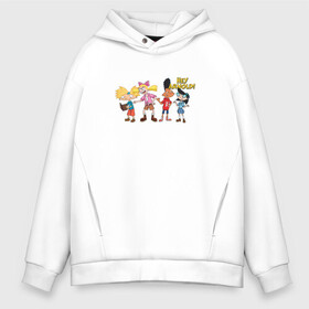 Мужское худи Oversize хлопок с принтом Эй Арнольд Hey Arnold , френч-терри — 70% хлопок, 30% полиэстер. Мягкий теплый начес внутри —100% хлопок | боковые карманы, эластичные манжеты и нижняя кромка, капюшон на магнитной кнопке | arnold philip shortman | gerald martin johanssen | helga geraldine pataki | hey arnold | pheobe heyerdal | арнольд филипп шортмен | джеральд мартин джохансен | фиби хейердал | хельга джеральдин патаки | эй арнольд