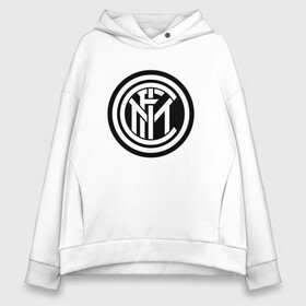 Женское худи Oversize хлопок с принтом INTERNATIONAL | INTER MILAN , френч-терри — 70% хлопок, 30% полиэстер. Мягкий теплый начес внутри —100% хлопок | боковые карманы, эластичные манжеты и нижняя кромка, капюшон на магнитной кнопке | icardi | inter | international | italy | milan | world cup | икарди | интер | интернационале | италия | мауро | милан | миланский | футбольная форма | футбольный клуб | чемпионат мира