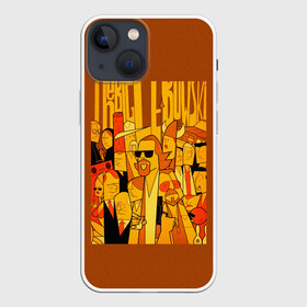 Чехол для iPhone 13 mini с принтом The Big Lebowski ,  |  | art | dude | jeff bridges | the big lebowski | арт | большой лебовский | джефф бриджес | фильм | чувак