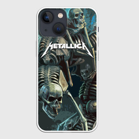 Чехол для iPhone 13 mini с принтом Metallica Metal Skull ,  |  | american | james hetfield | kirk hammett | metal band | metallica | music | mystic | rock | американская | джеймс хетфилд | металлика | музыка | рок | скилет | череп