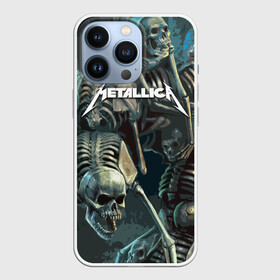 Чехол для iPhone 13 Pro с принтом Metallica Metal Skull ,  |  | american | james hetfield | kirk hammett | metal band | metallica | music | mystic | rock | американская | джеймс хетфилд | металлика | музыка | рок | скилет | череп