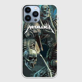 Чехол для iPhone 13 Pro Max с принтом Metallica Metal Skull ,  |  | american | james hetfield | kirk hammett | metal band | metallica | music | mystic | rock | американская | джеймс хетфилд | металлика | музыка | рок | скилет | череп