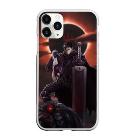 Чехол для iPhone 11 Pro матовый с принтом БЕРСЕРК обезглавил  , Силикон |  | anime | berserk | аниме | берсерк | бесерк | гатс | манга | мультфильм