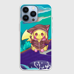 Чехол для iPhone 13 Pro с принтом Покемон в костюме ,  |  | anime | picachu | pikachu | аниме | милый | пика | пикачу | покебол | покемон