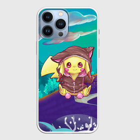 Чехол для iPhone 13 Pro Max с принтом Покемон в костюме ,  |  | anime | picachu | pikachu | аниме | милый | пика | пикачу | покебол | покемон