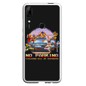 Чехол для Honor P Smart Z с принтом No parking , Силикон | Область печати: задняя сторона чехла, без боковых панелей | Тематика изображения на принте: fighting | game | games | street fighter | балрог | бланка | вега | зангиев | игра | игры | классика | рю | сагат | стрит файтер | уличный боец | чан ли