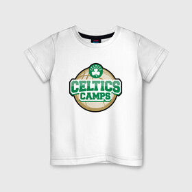 Детская футболка хлопок с принтом Celtics Camps , 100% хлопок | круглый вырез горловины, полуприлегающий силуэт, длина до линии бедер | basketball | boston | celtics | game | nba | sport | streetball | баскетбол | баскетболист | бостон | игра | игрок | мяч | нба | селтикс | спорт | стритбол | тренер