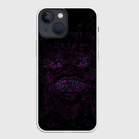 Чехол для iPhone 13 mini с принтом Solo Leveling ST 3D ,  |  | глаза | зубы | лорд | смотрит | статуя | улыбка