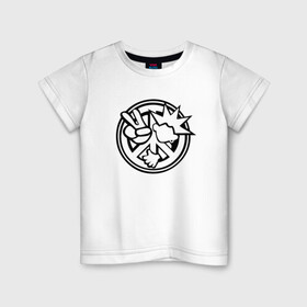 Детская футболка хлопок с принтом ЭЛИЗИУМ , 100% хлопок | круглый вырез горловины, полуприлегающий силуэт, длина до линии бедер | Тематика изображения на принте: музыка | рок | рок группа | элизиум | эллизиум