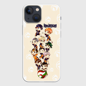 Чехол для iPhone 13 mini с принтом Команда Карасуно | Haikyuu ,  |  | anime | haikyu | haikyuu | karasuno | manga | аниме | асахи азумане | волейбол | волейбольный клуб | вороны | карасуно | коши сугавара | манга | рюноске танака | старшая школа | тобио кагеяма | хаику | хаикую | шоё хината