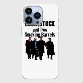 Чехол для iPhone 13 Pro с принтом Карты Деньги Два Ствола Герои ,  |  | and two 
smoking barrels | big | chris | film | guns | lock | stock | боевик | большой | гай ричи | два ствола | деньги | карты | комедия | крис | крутой | надпись | стетхем | фильм