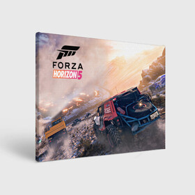 Холст прямоугольный с принтом Forza Horizon 5 Форза , 100% ПВХ |  | Тематика изображения на принте: auto | avto | car | forza | game | horizon | motorsport | nfs | race | speed | авто | гонки | игра | машина | нфс | скорость | форза | хорайзен