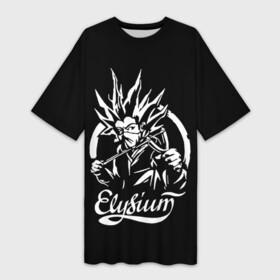 Платье-футболка 3D с принтом Элизиум   Elysium ,  |  | elysium | дмитрий кузнецов | космос рок | матал | поп панк | регги | рок группа | русский рок | ска | элизий | элизиум