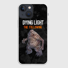 Чехол для iPhone 13 mini с принтом Dying light мутант ,  |  | dying light | аномалия | зараженный | монстр | мутант | ужасы | урод | хоррор