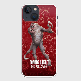 Чехол для iPhone 13 mini с принтом Dying light мутант ,  |  | dying light | аномалия | зараженный | монстр | мутант | ужасы | урод | хоррор