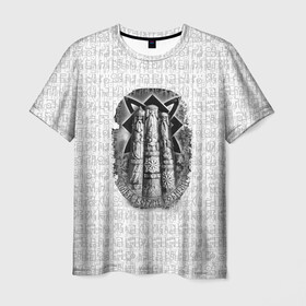 Мужская футболка 3D с принтом Слава богам родным , 100% полиэфир | прямой крой, круглый вырез горловины, длина до линии бедер | богам | кельтский | оберег | родным | руны | символы | слава | славянские | узоры