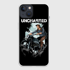 Чехол для iPhone 13 с принтом Дерзкий Нейтан ,  |  | game | games | uncharted | анчартед | дрейк | игра | игры | мото | мотоциклы | натан | нейтан